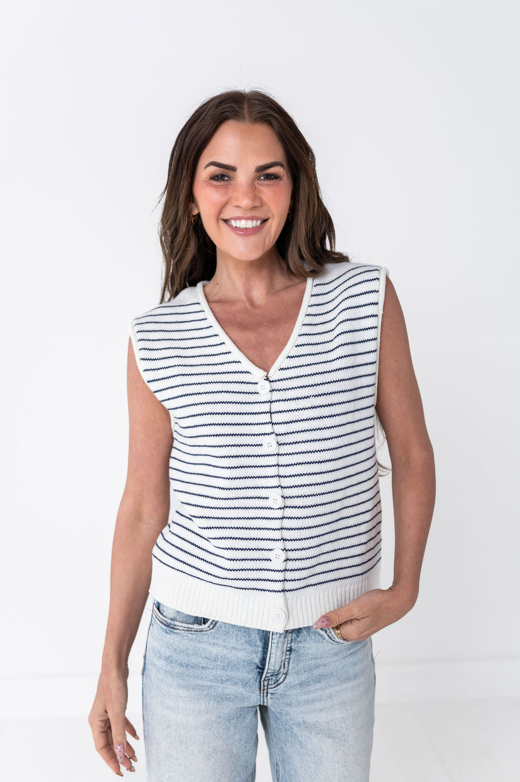 Porter Button Up Vest