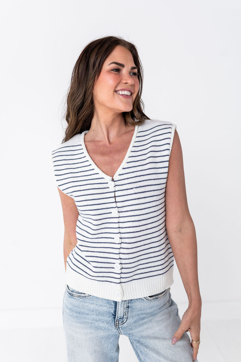 Porter Button Up Vest