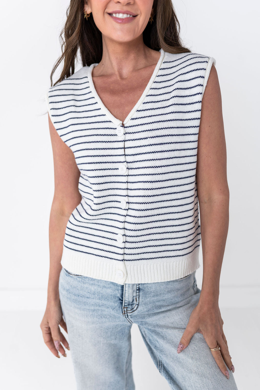 Porter Button Up Vest