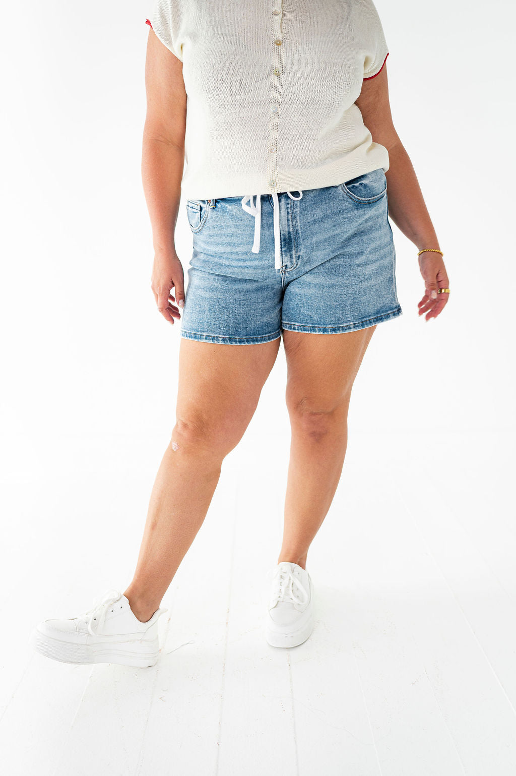Risen - Ledger Denim Shorts