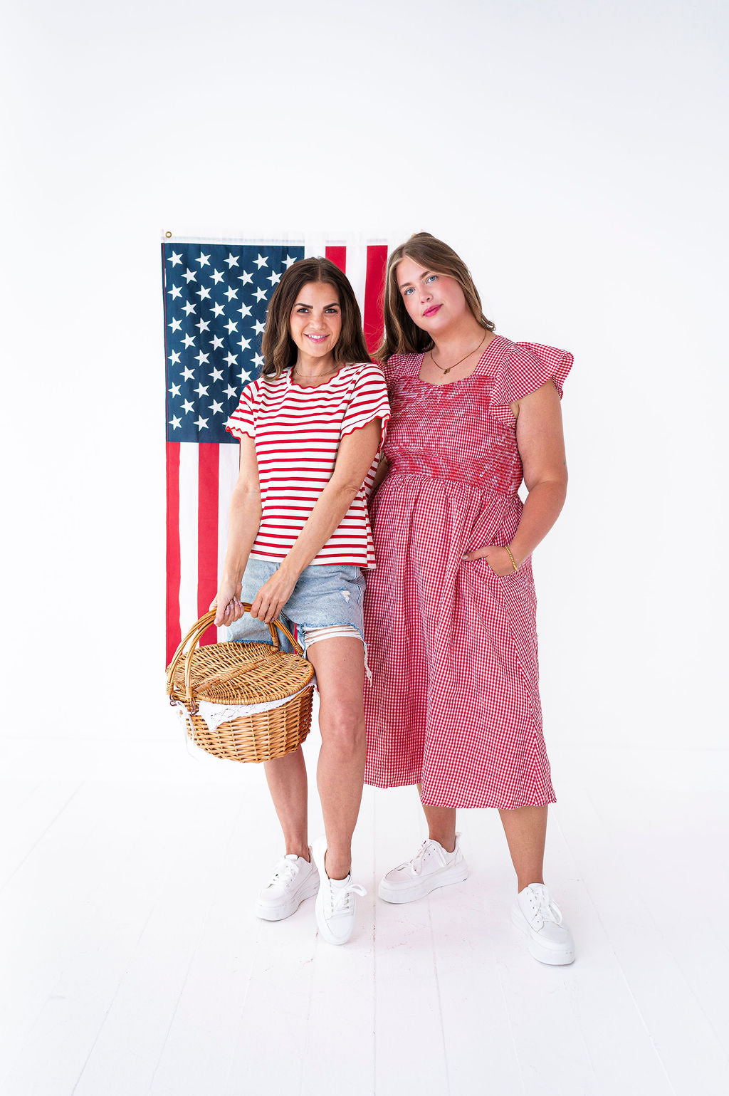 Reagan Gingham Dress