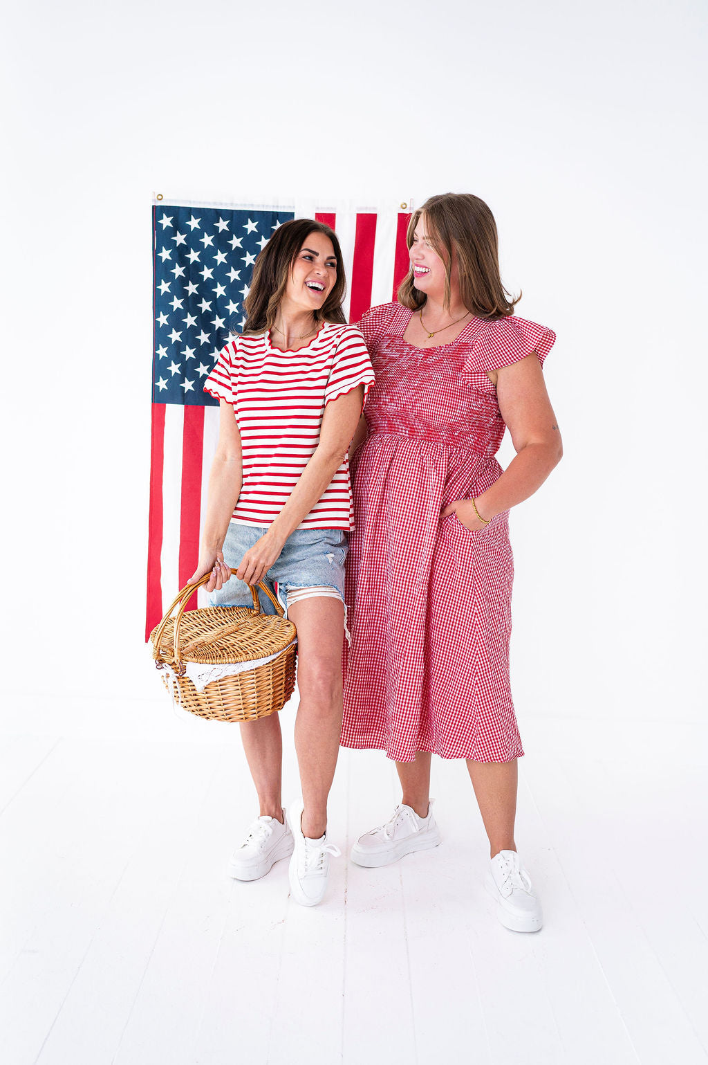 Reagan Gingham Dress