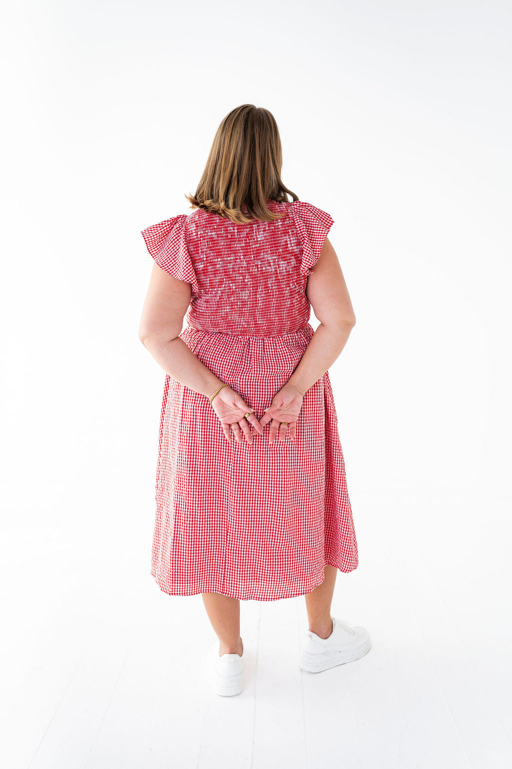 Reagan Gingham Dress