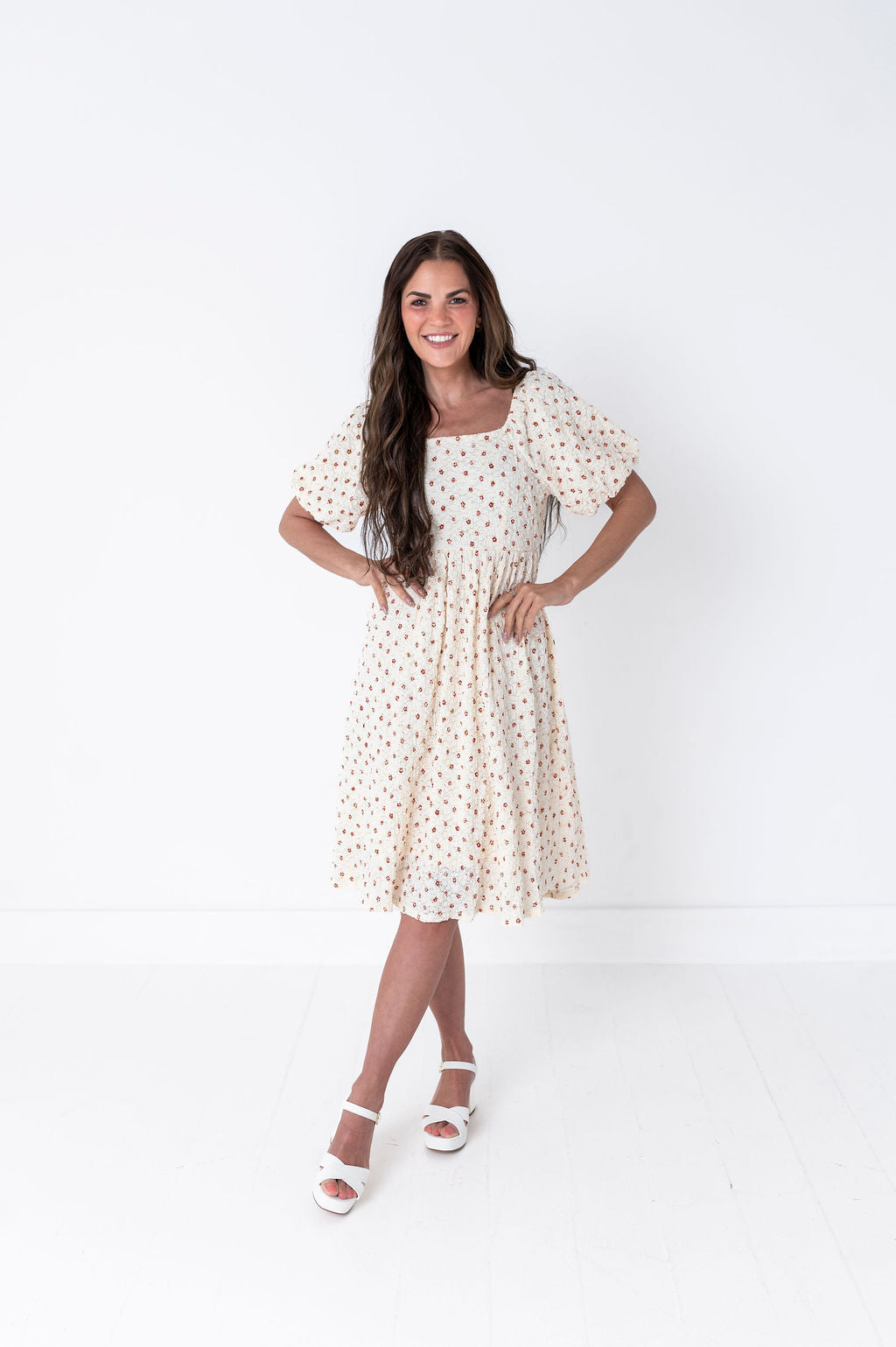 Breanne Smocked Dress