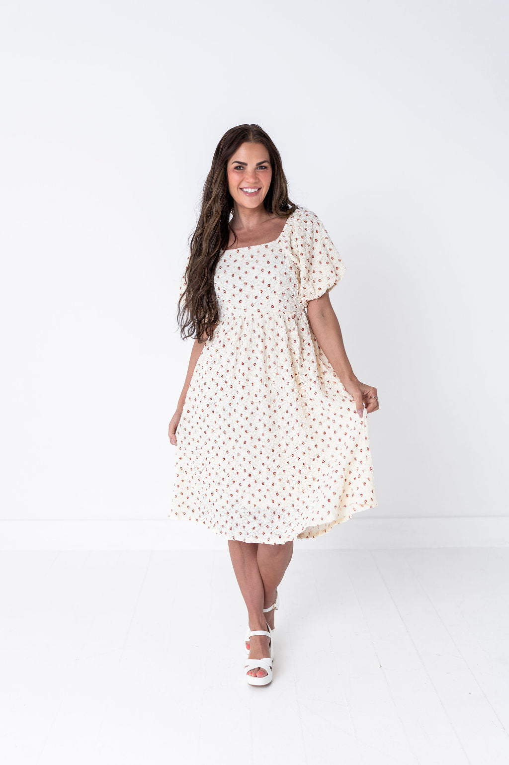 Breanne Smocked Dress
