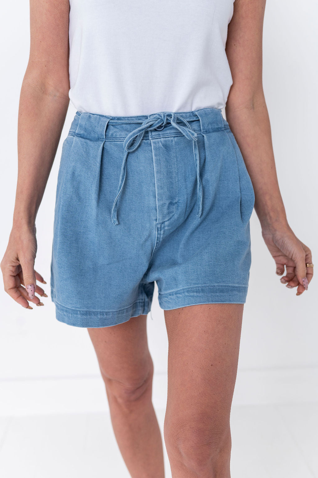 Risen - Berkley Pleated Shorts