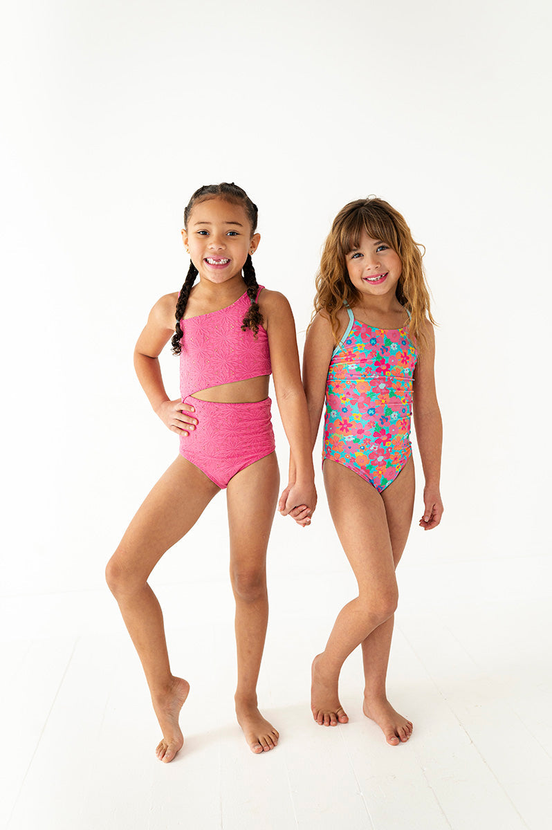 Girls One Piece in Summer Splash
