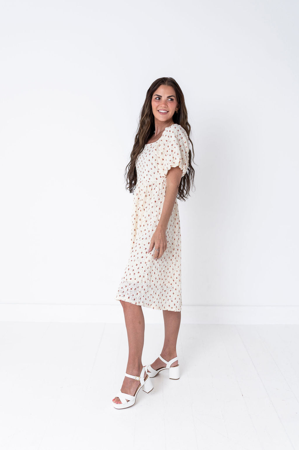 Breanne Smocked Dress