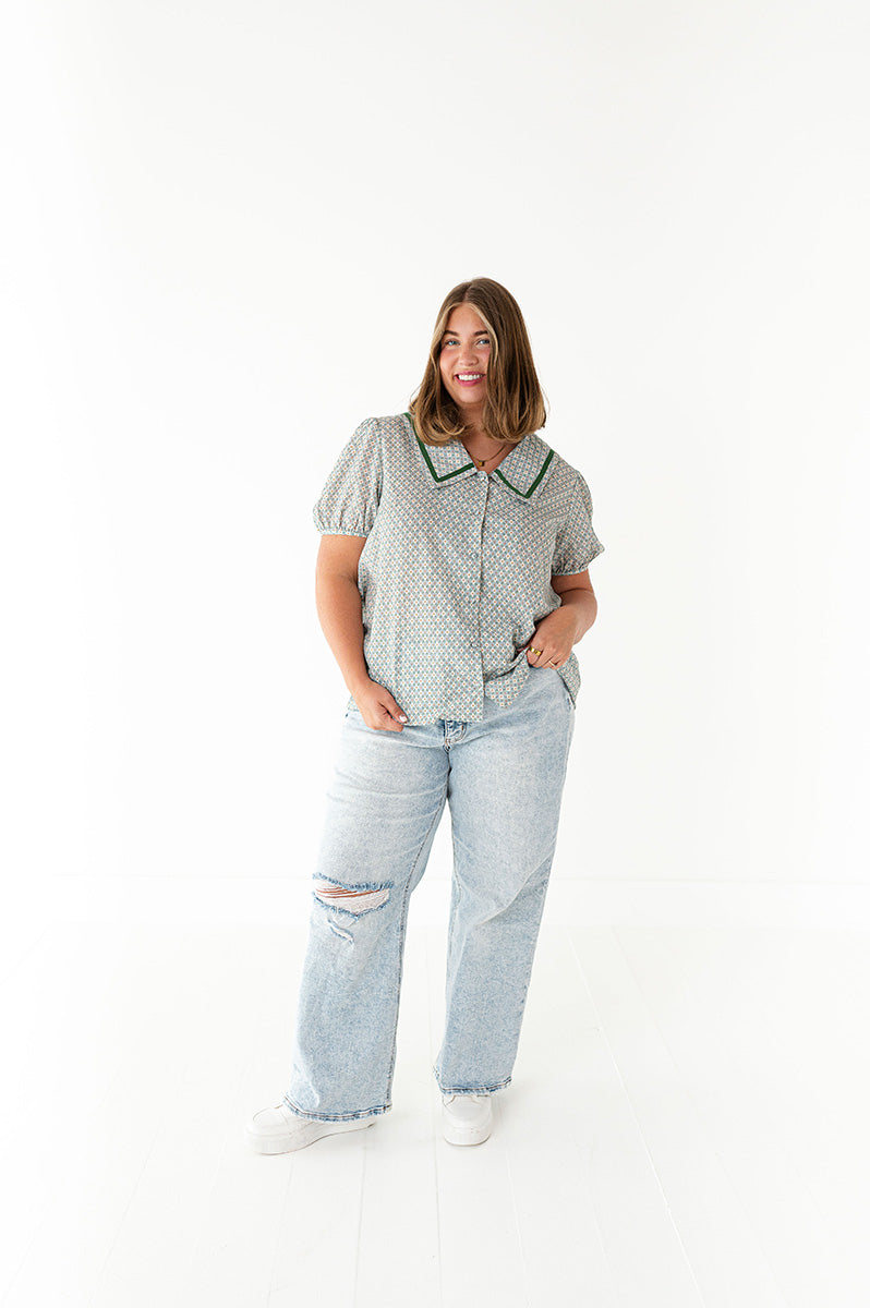Carmen Collared Blouse