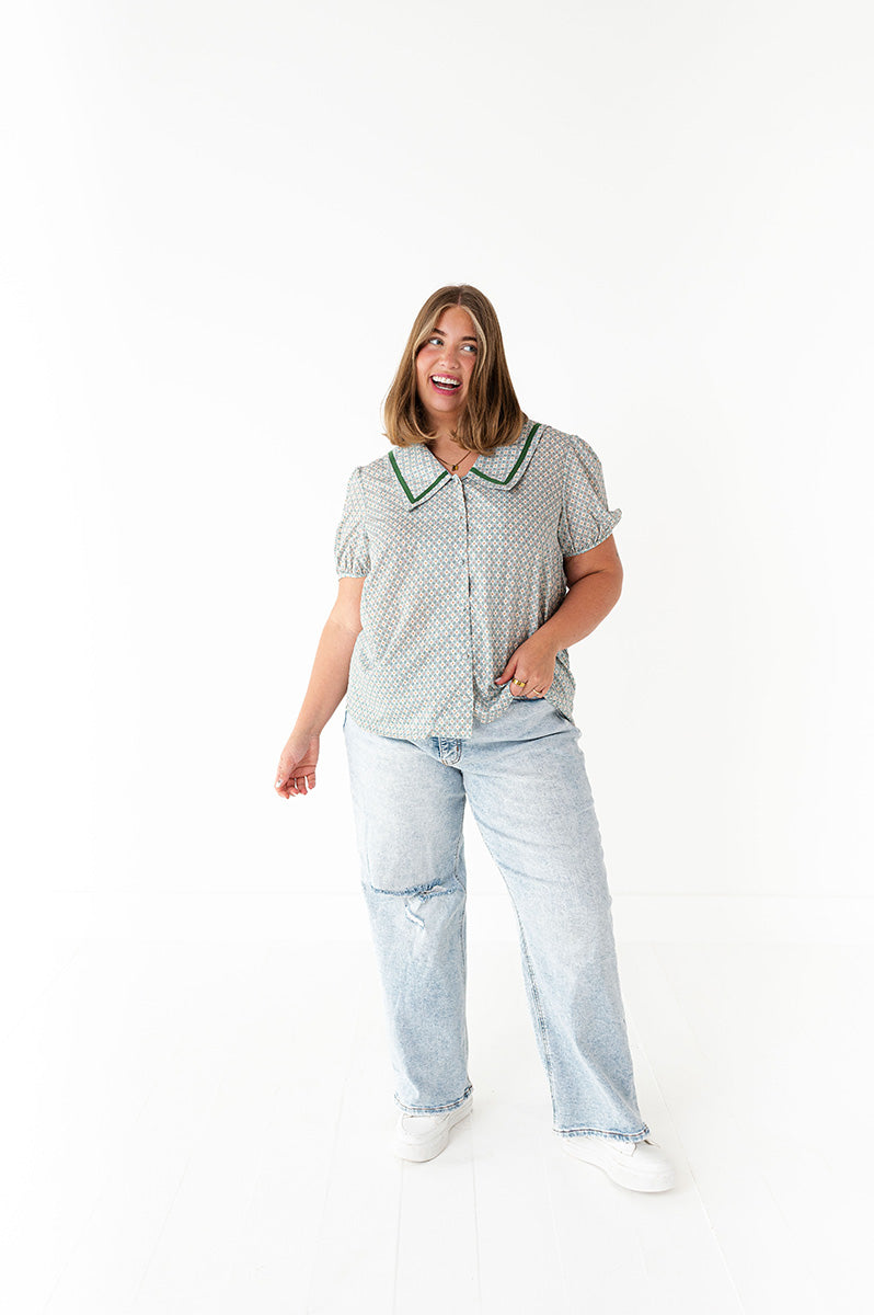 Carmen Collared Blouse