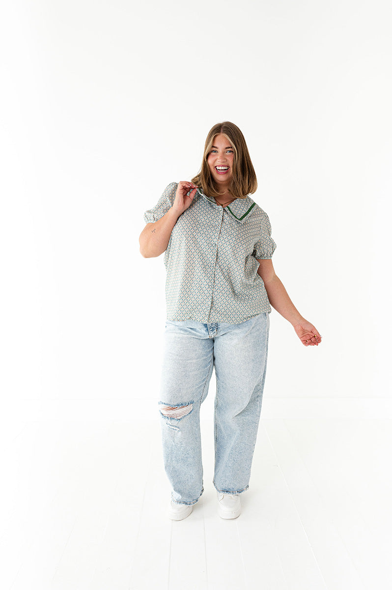 Carmen Collared Blouse
