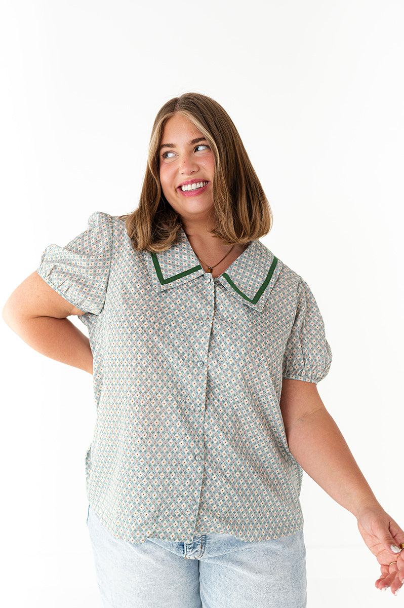 Carmen Collared Blouse