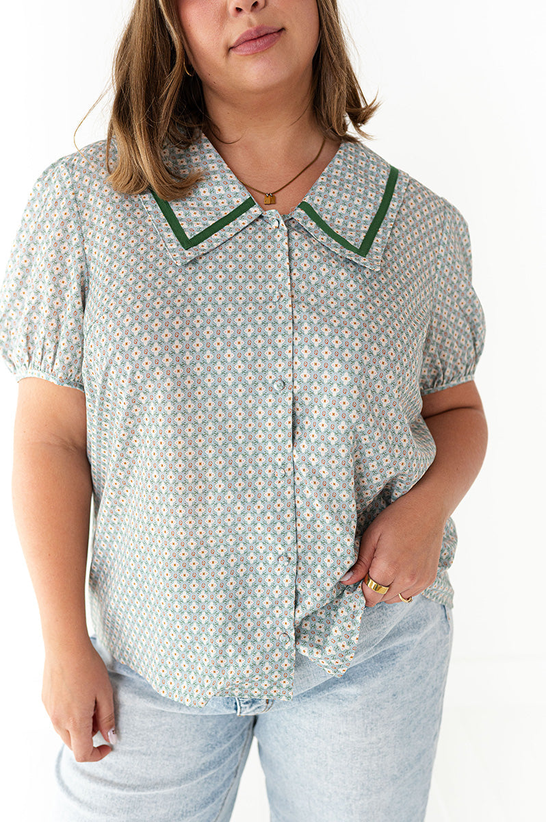 Carmen Collared Blouse