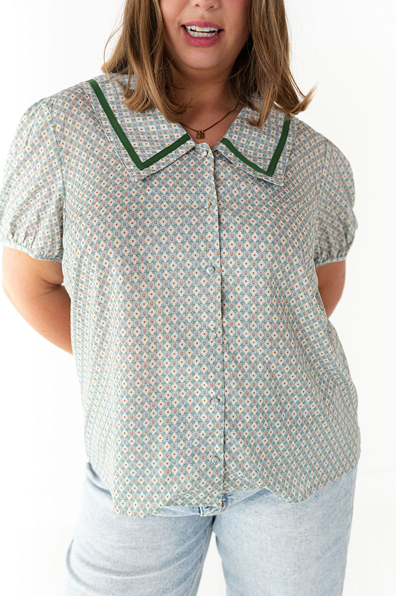 Carmen Collared Blouse
