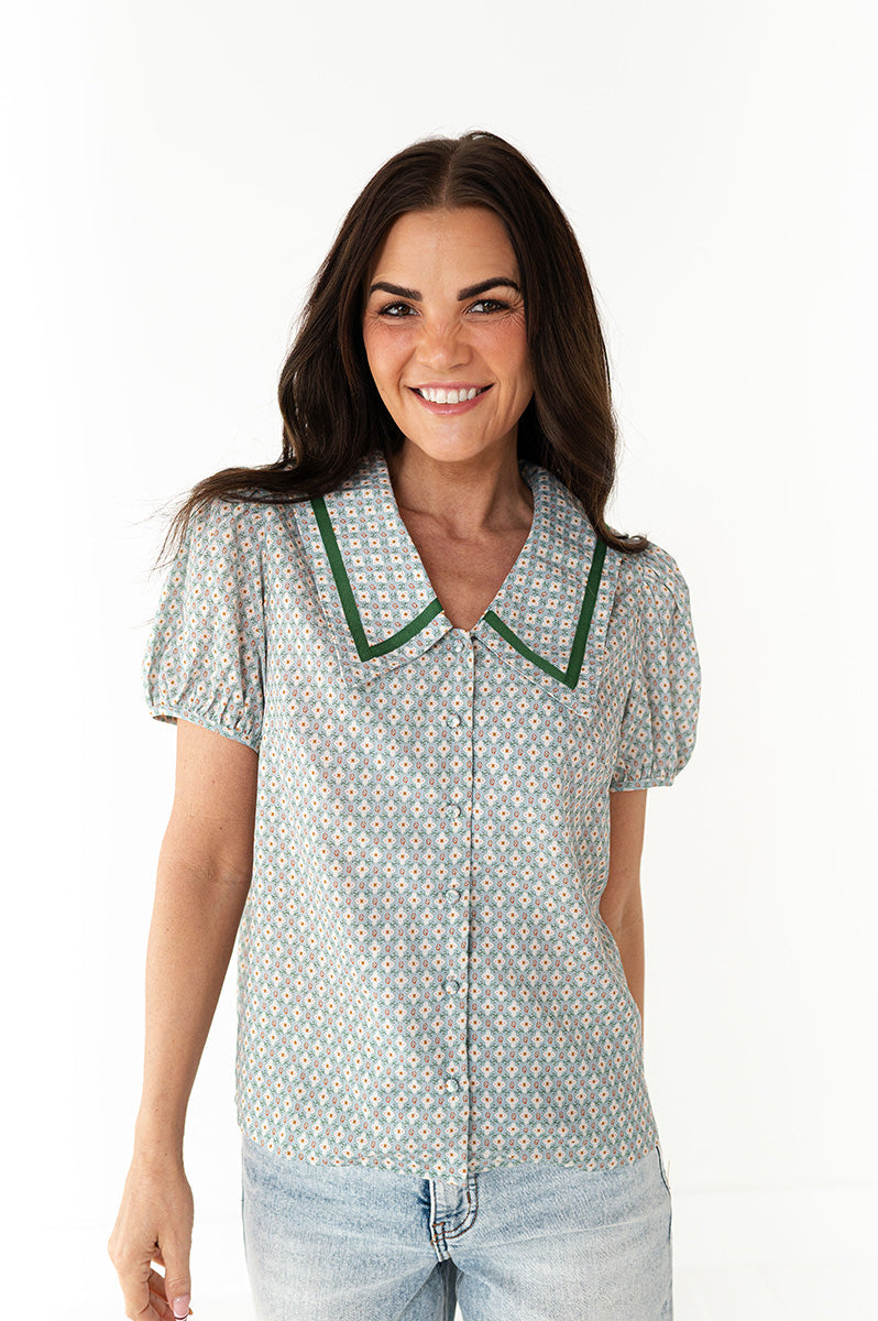 Carmen Collared Blouse