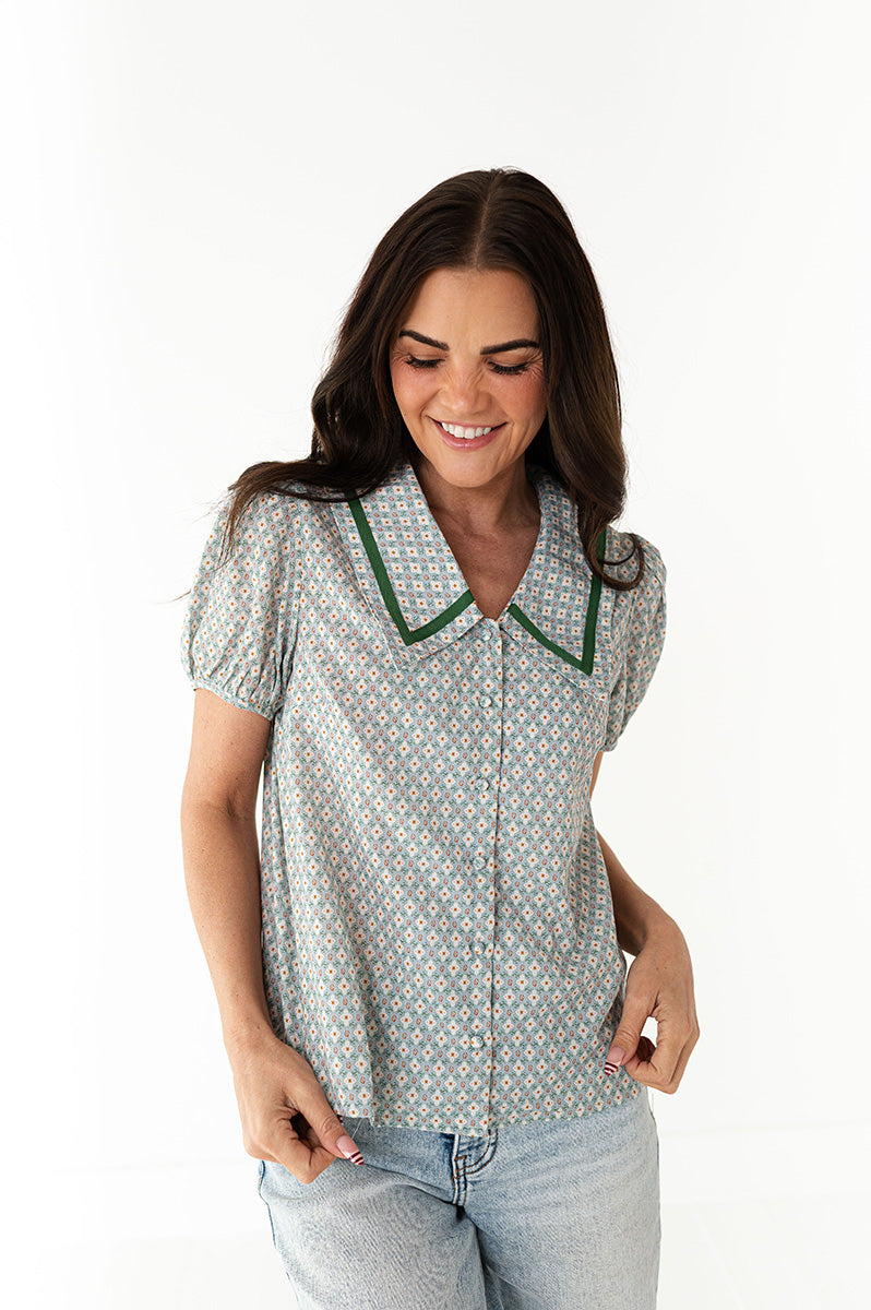 Carmen Collared Blouse