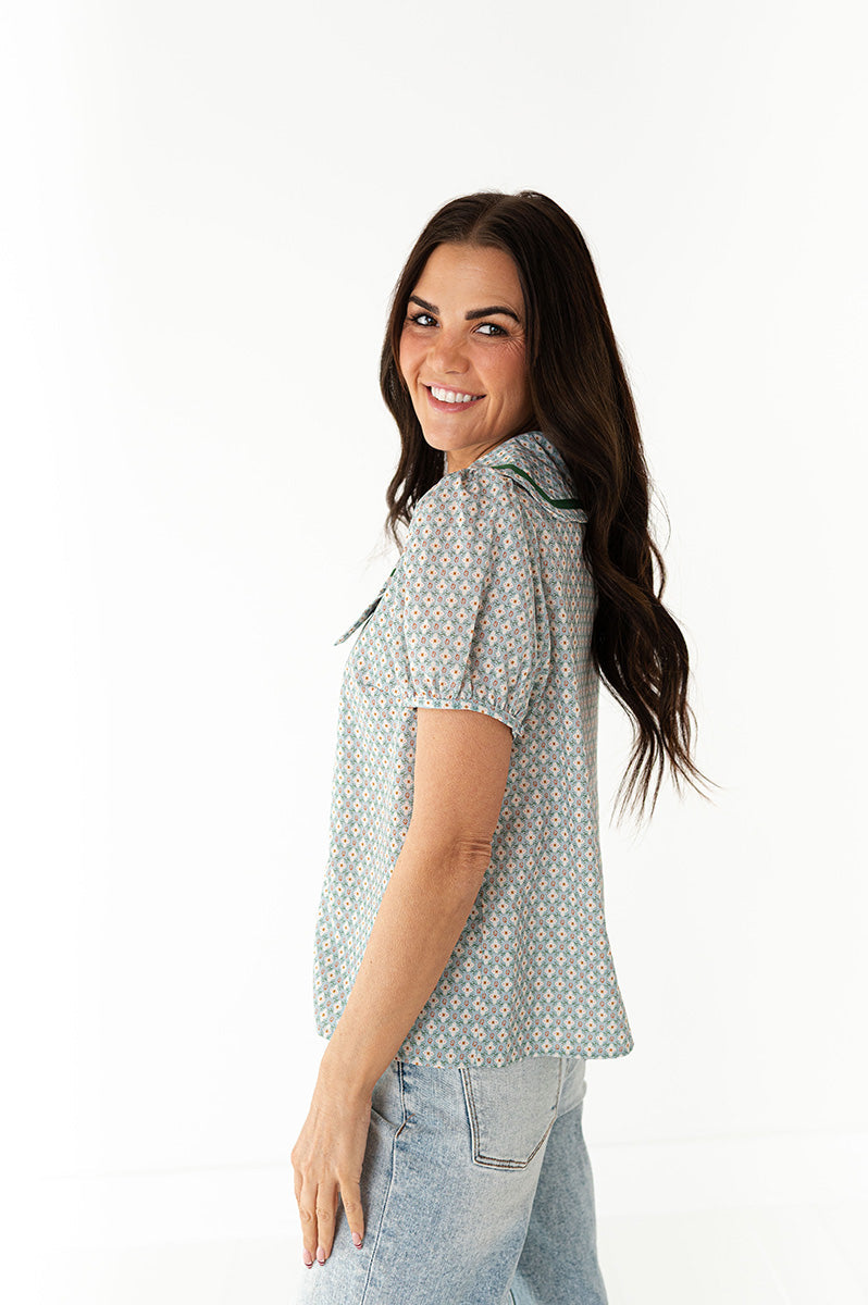 Carmen Collared Blouse