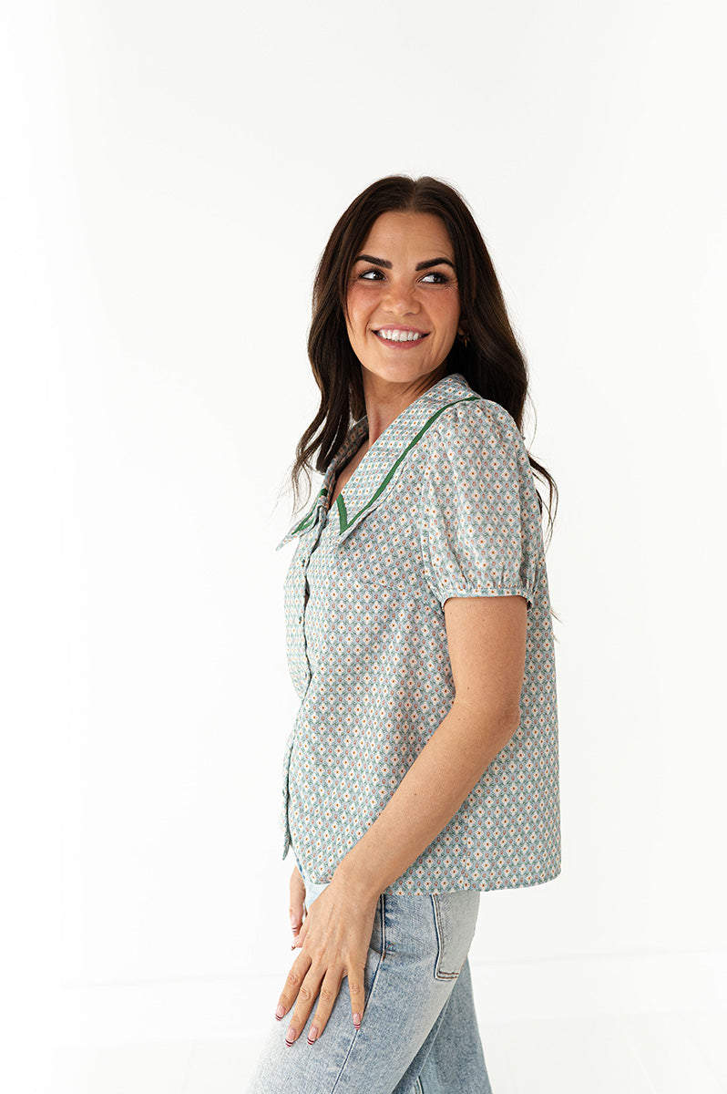 Carmen Collared Blouse
