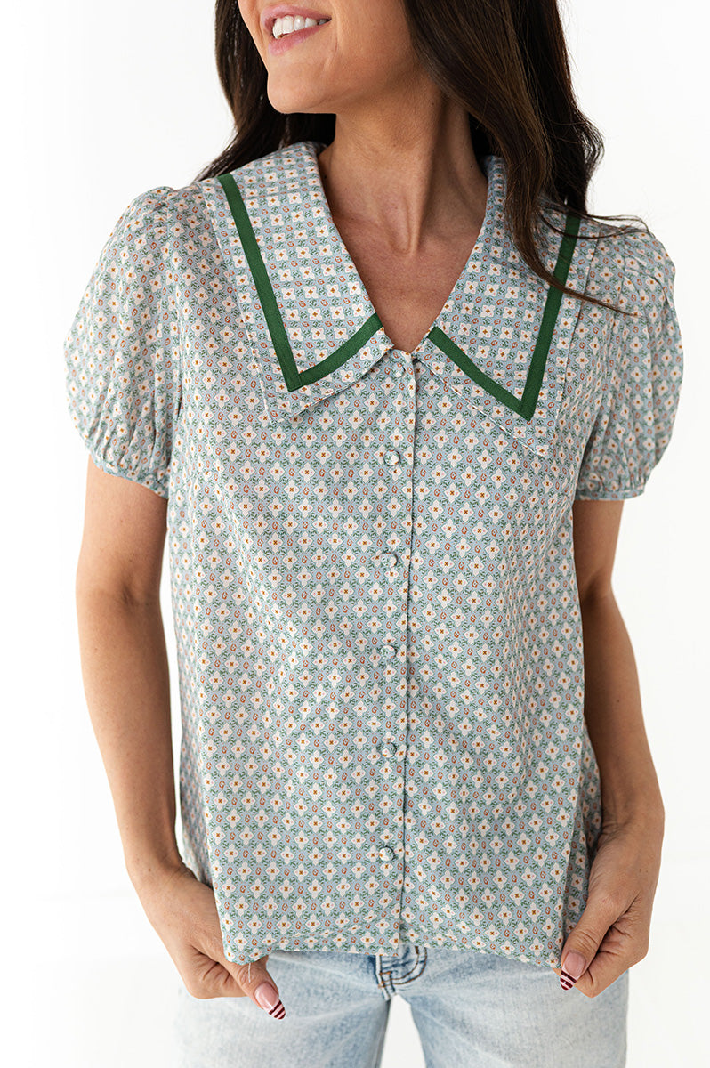 Carmen Collared Blouse
