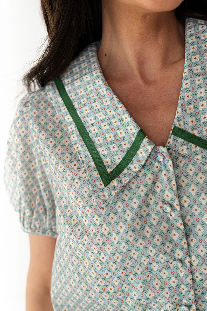 Carmen Collared Blouse