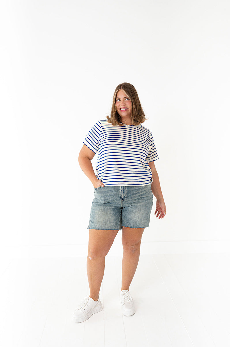 Judy Blue - Venice Distressed Shorts