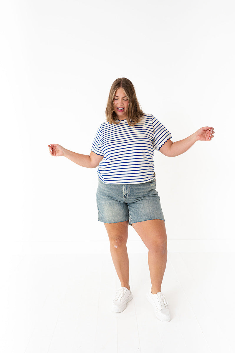 Judy Blue - Venice Distressed Shorts