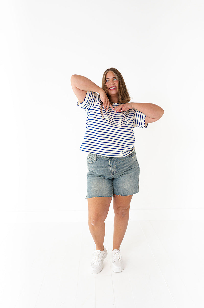 Judy Blue - Venice Distressed Shorts