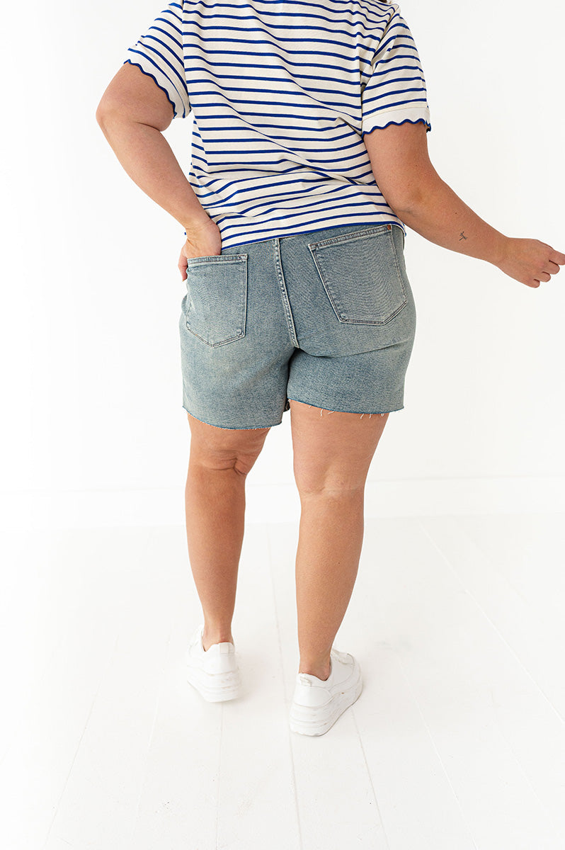 Judy Blue - Venice Distressed Shorts
