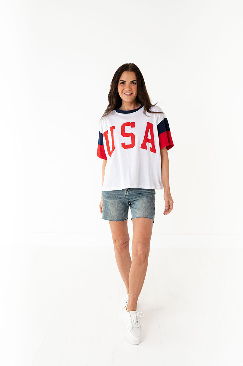 "USA" Graphic Tee