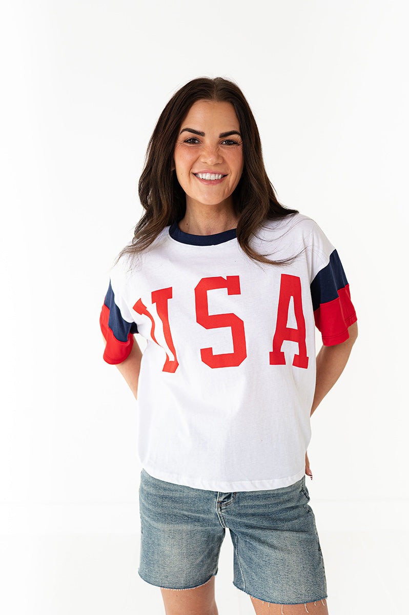 "USA" Graphic Tee