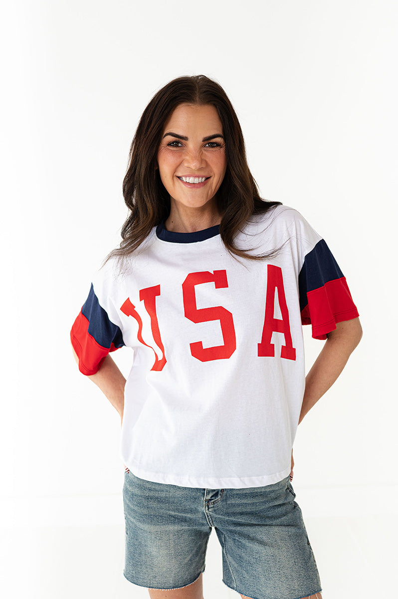 "USA" Graphic Tee