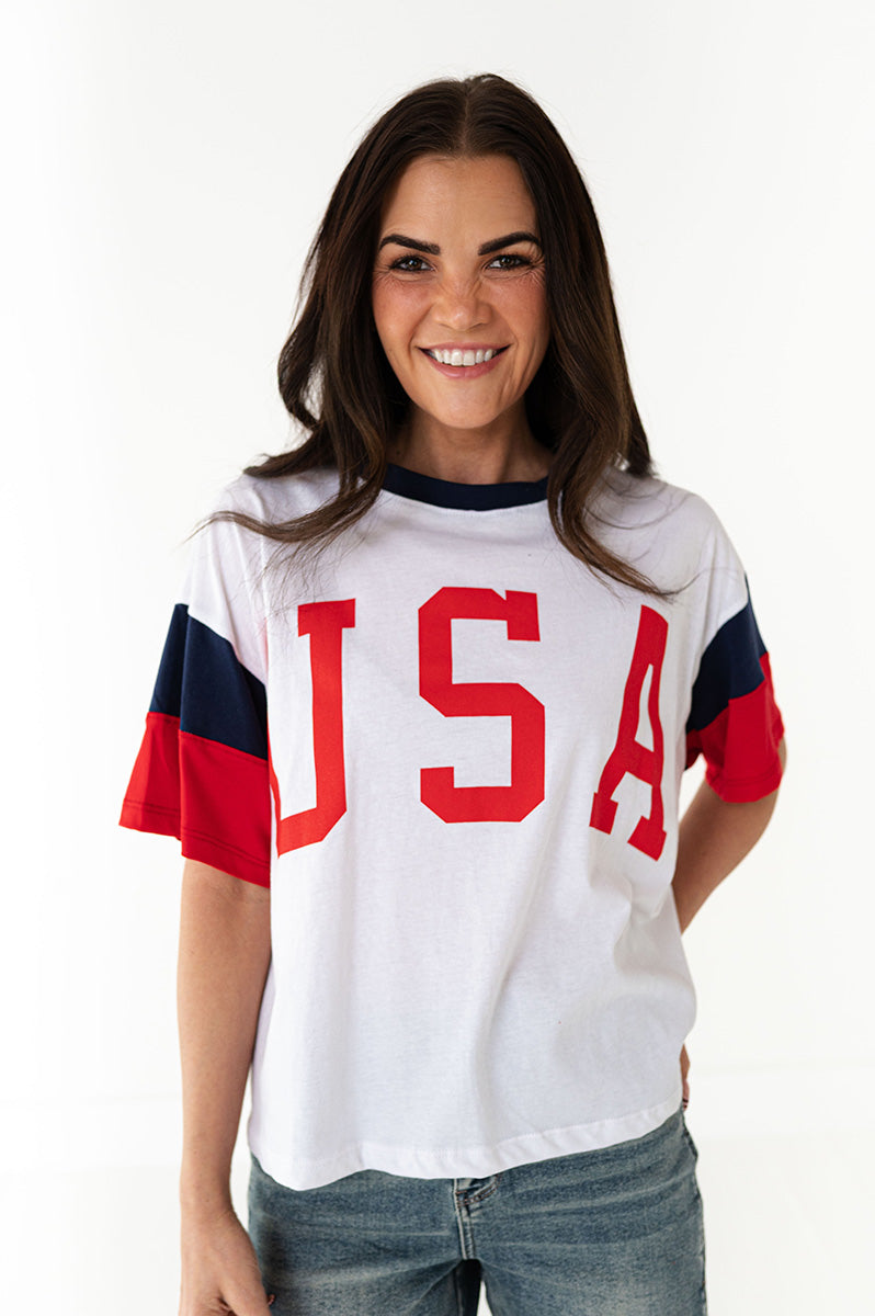 "USA" Graphic Tee