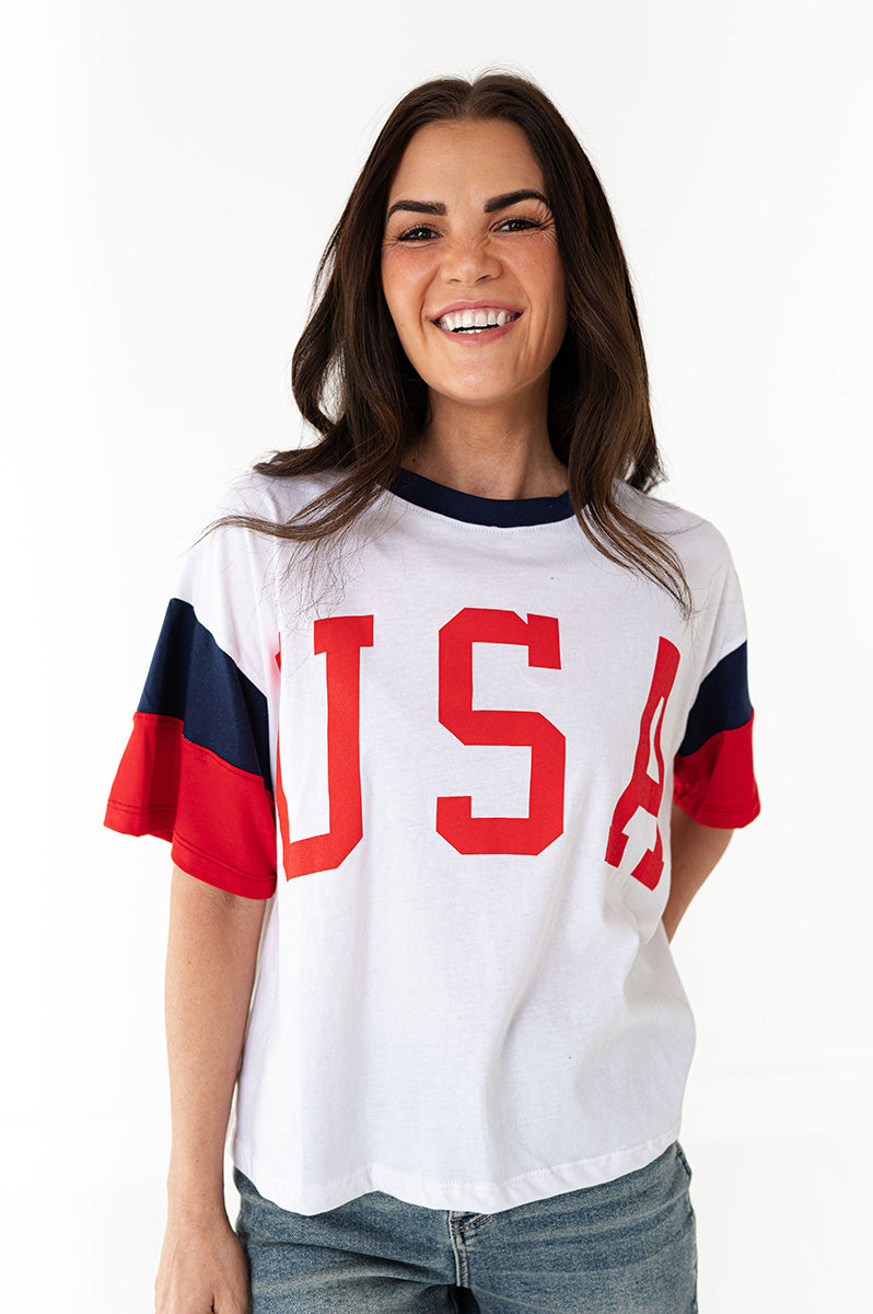 "USA" Graphic Tee