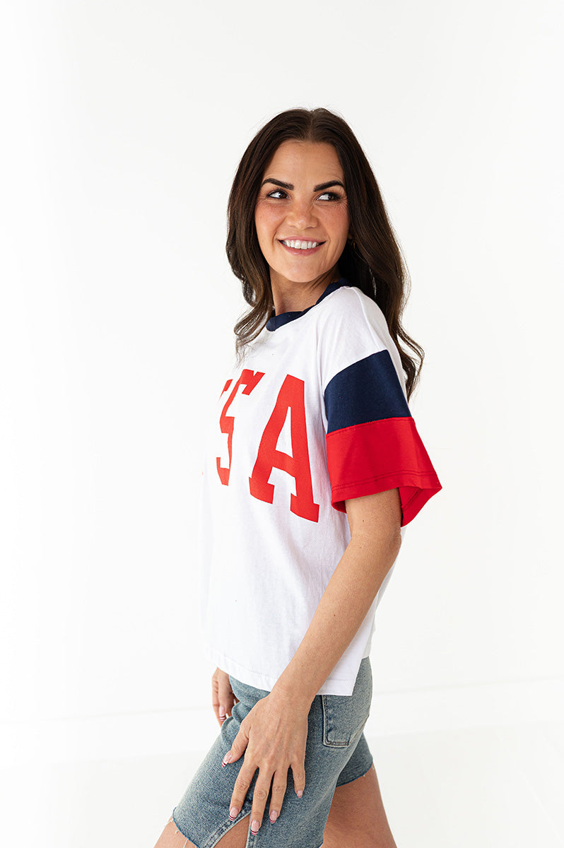 "USA" Graphic Tee