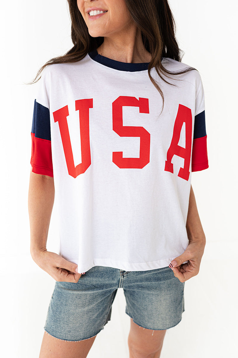 "USA" Graphic Tee