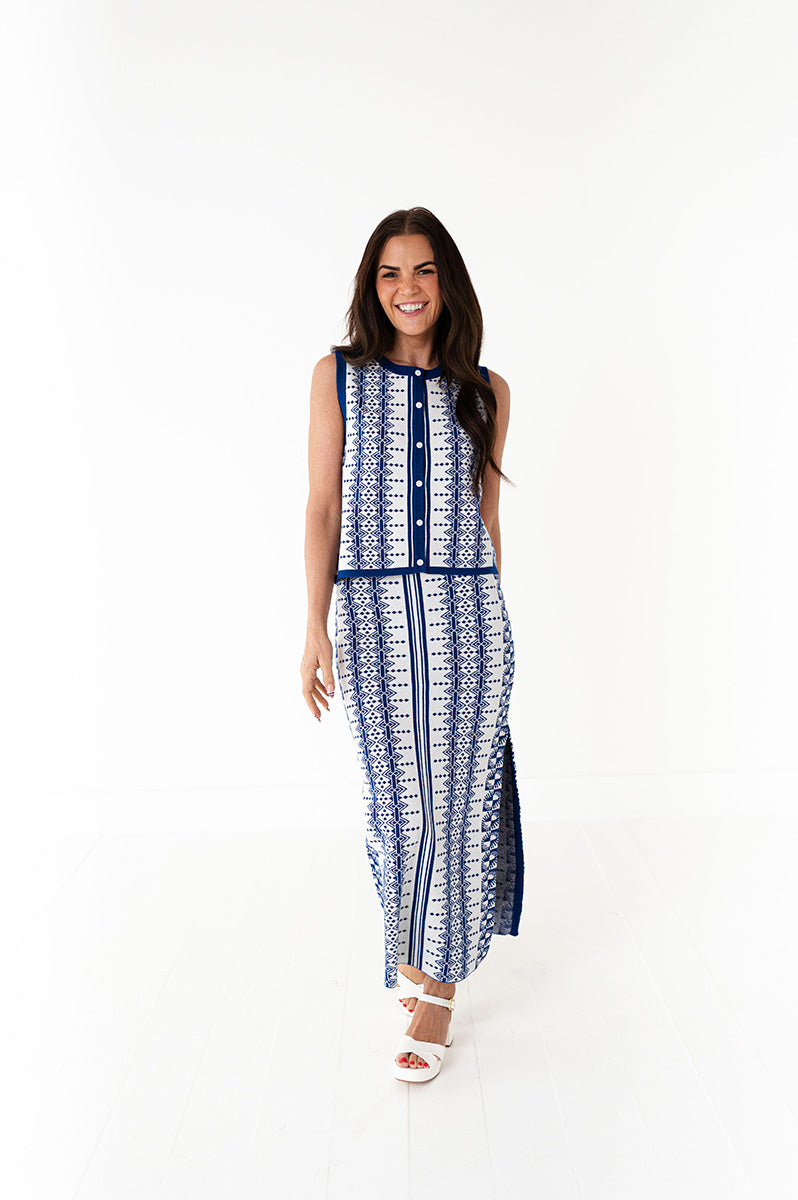 Mykonos Skirt Set