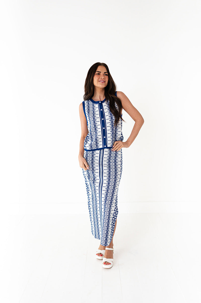 Mykonos Skirt Set