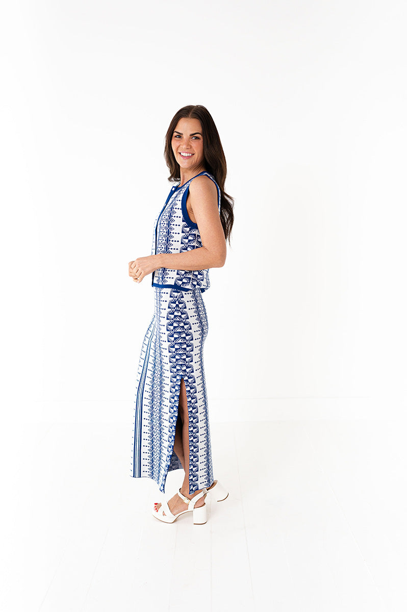 Mykonos Skirt Set