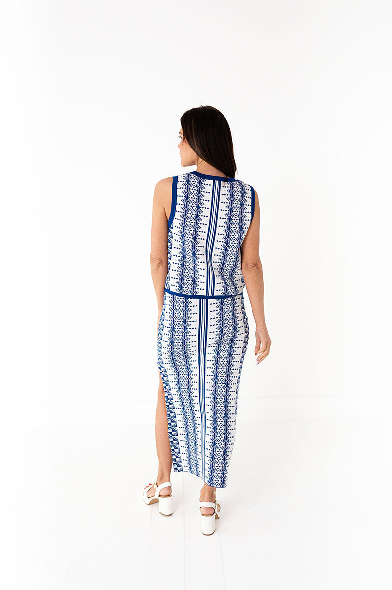 Mykonos Skirt Set
