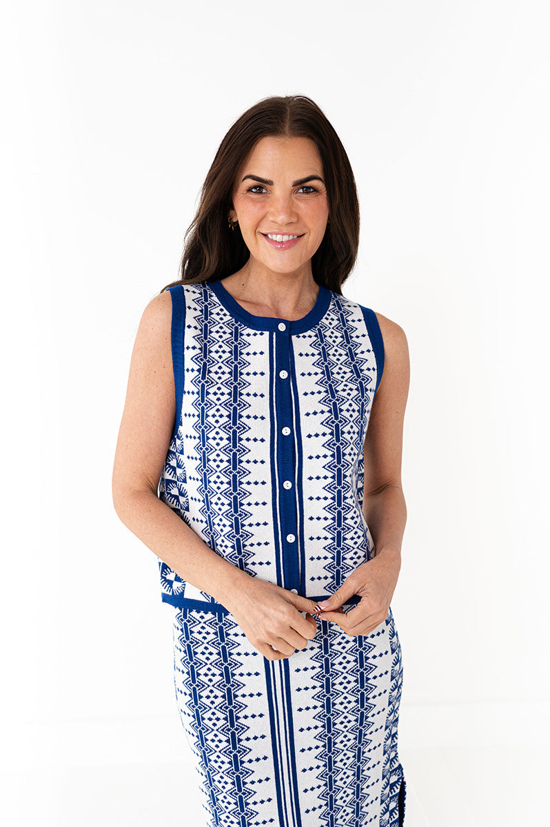 Mykonos Skirt Set