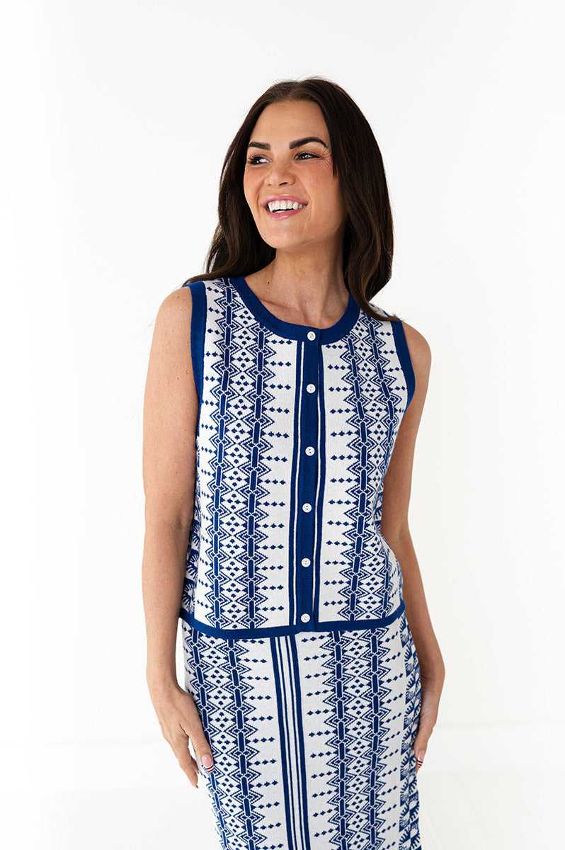 Mykonos Skirt Set