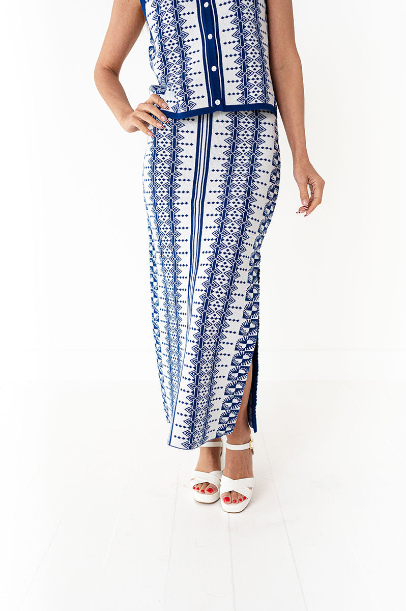 Mykonos Skirt Set