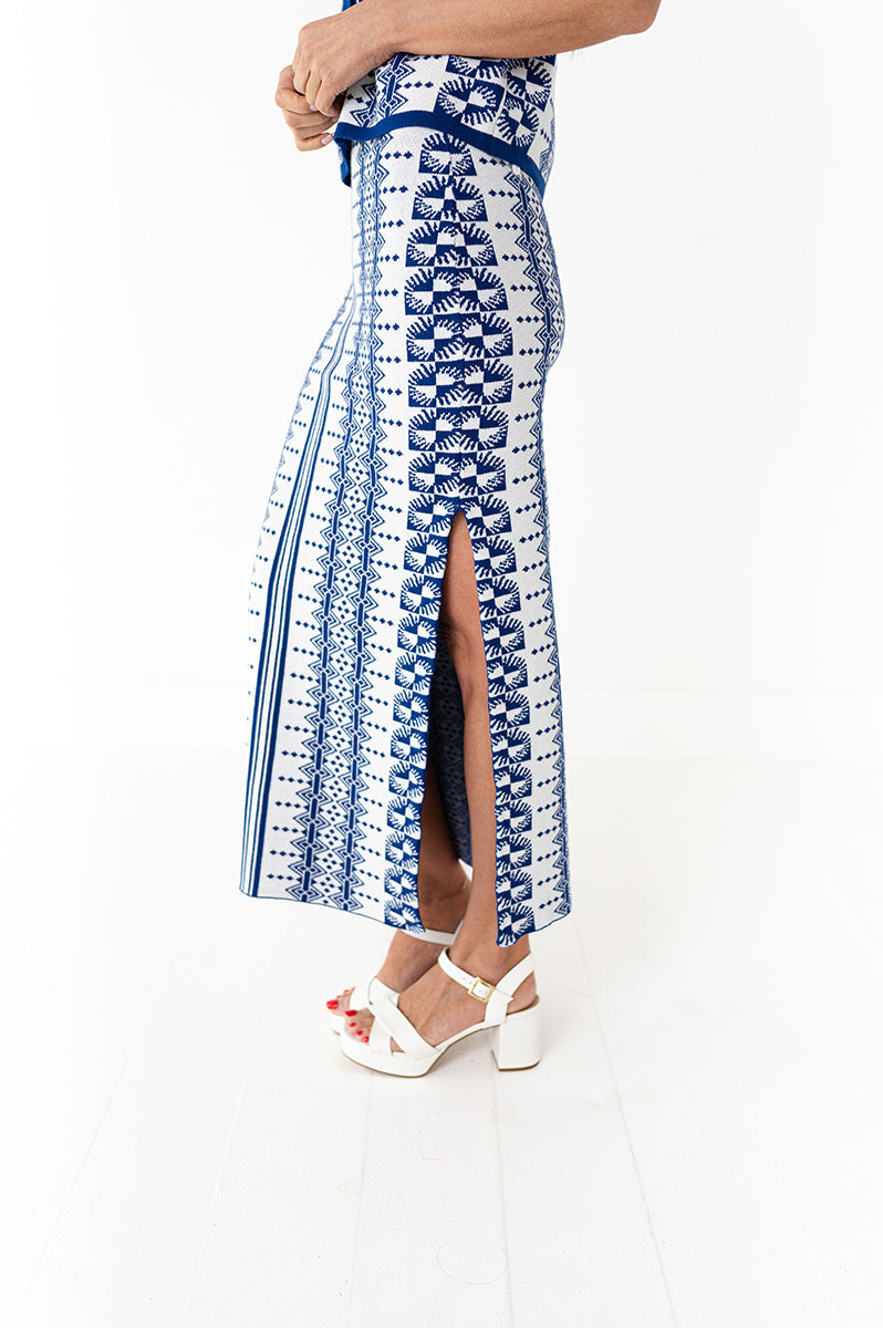 Mykonos Skirt Set