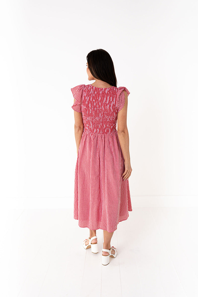 Reagan Gingham Dress