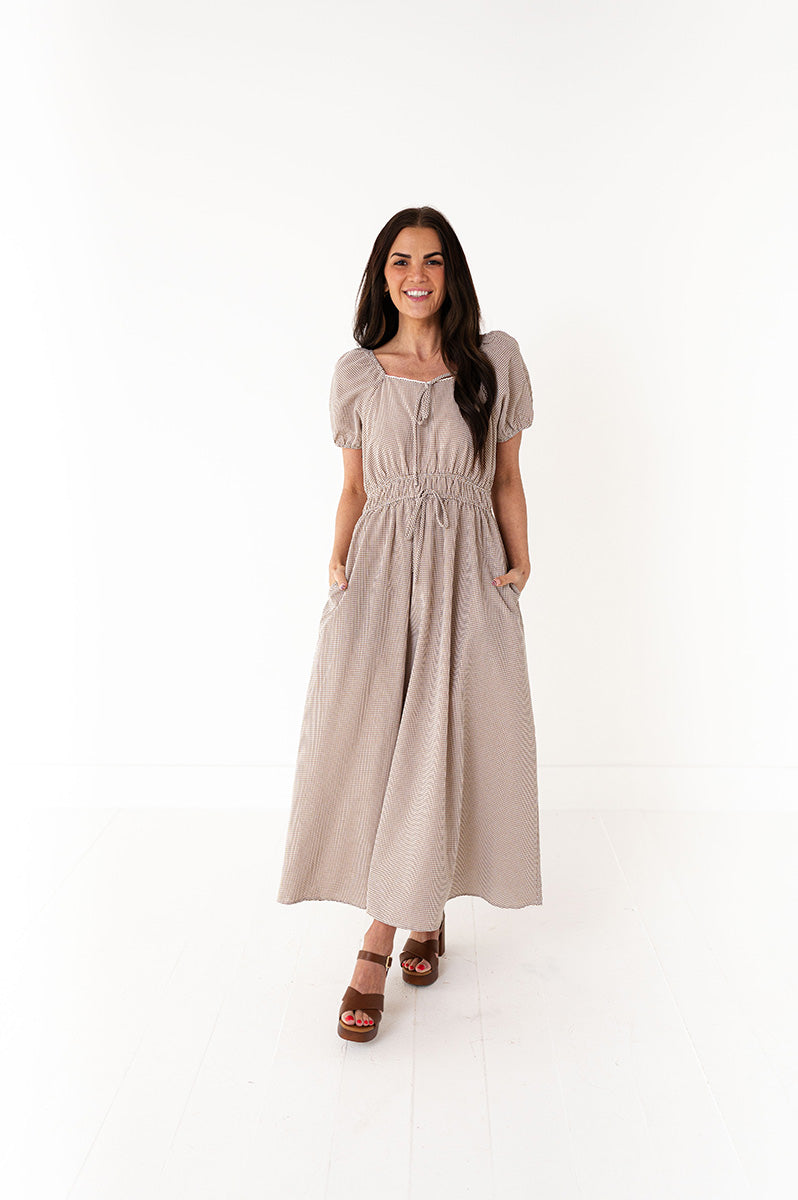 Nellie Gingham Dress