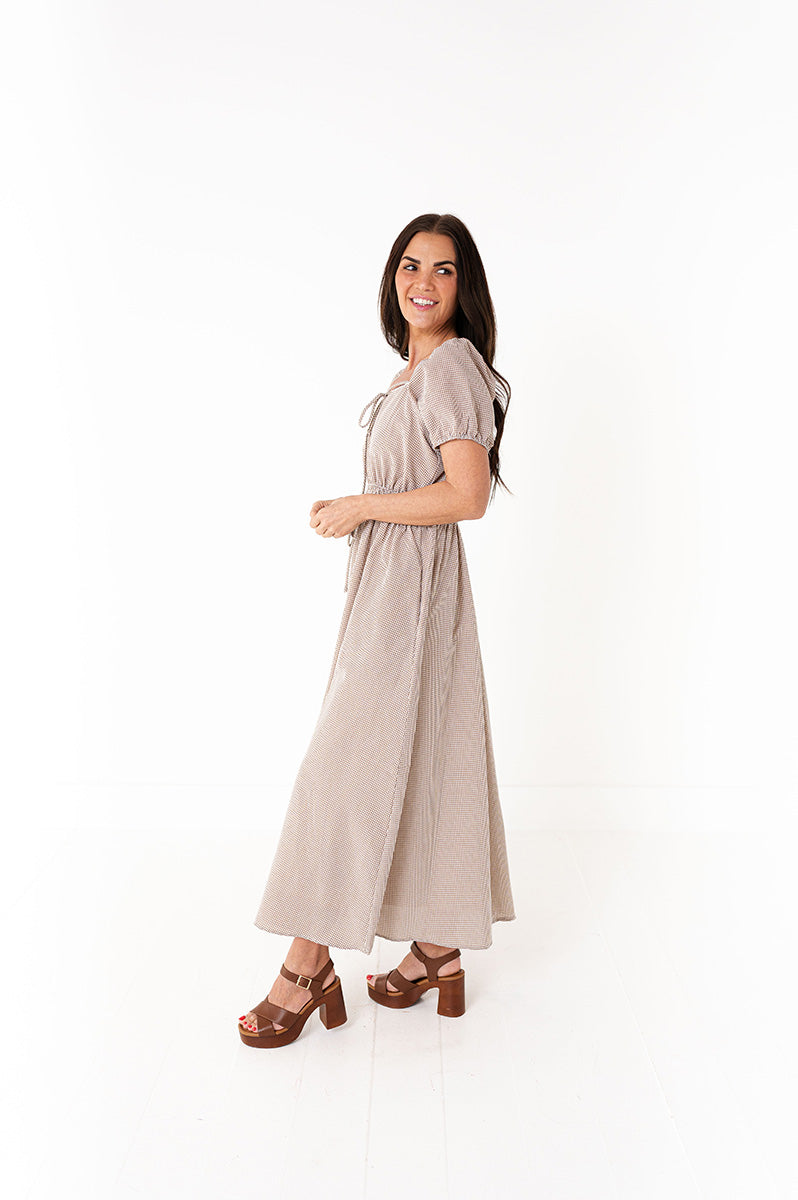Nellie Gingham Dress
