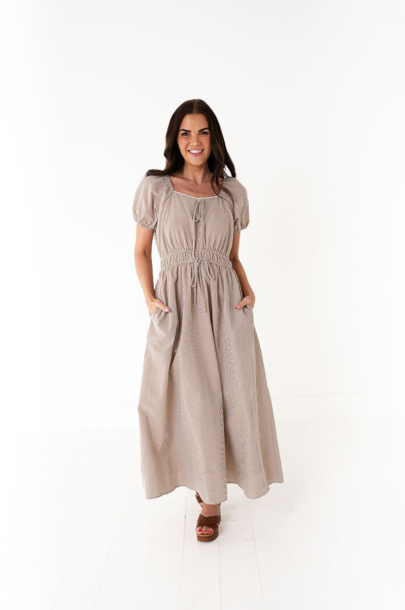 Nellie Gingham Dress