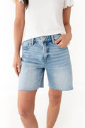 Risen - Axel Denim Shorts in Light Wash