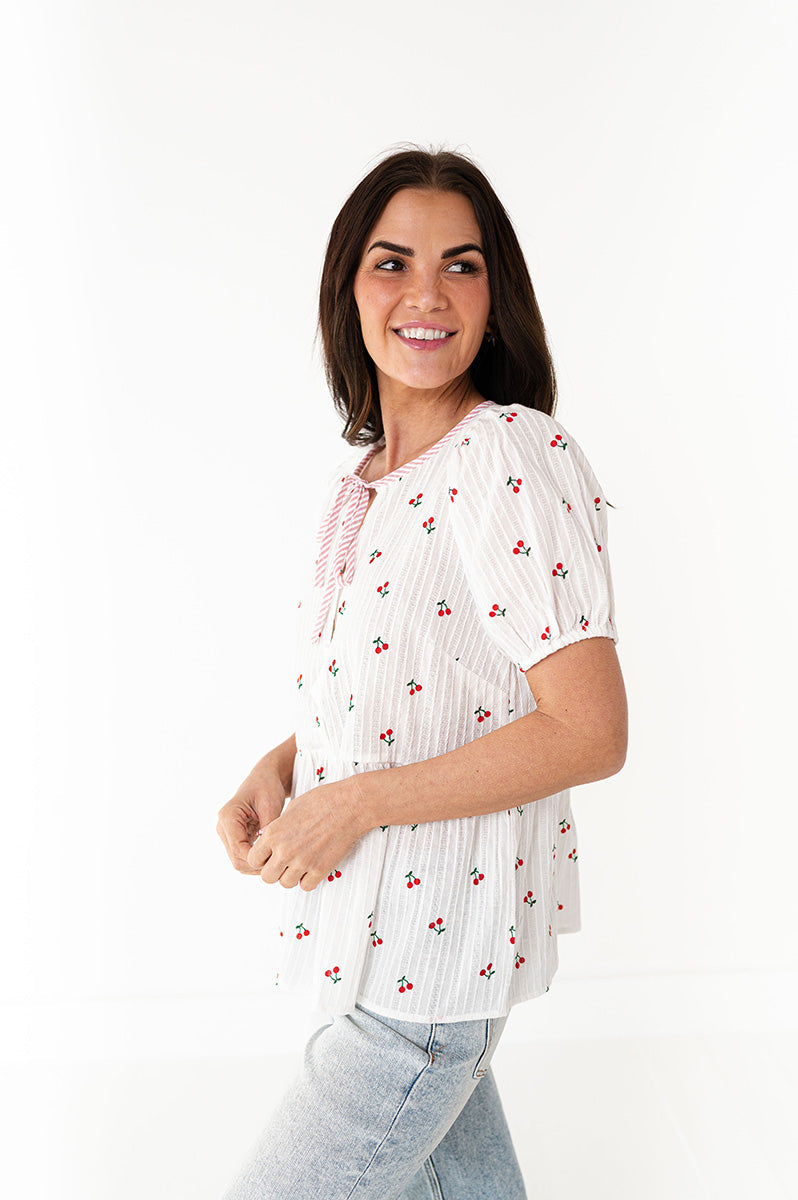 Cherry Orchard Blouse