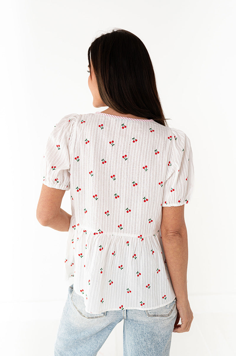 Cherry Orchard Blouse
